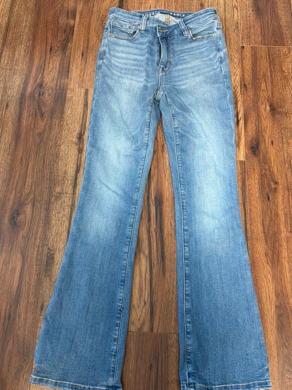 American Eagle Outfitters Next Level Stretch Skinny Kick Jeans